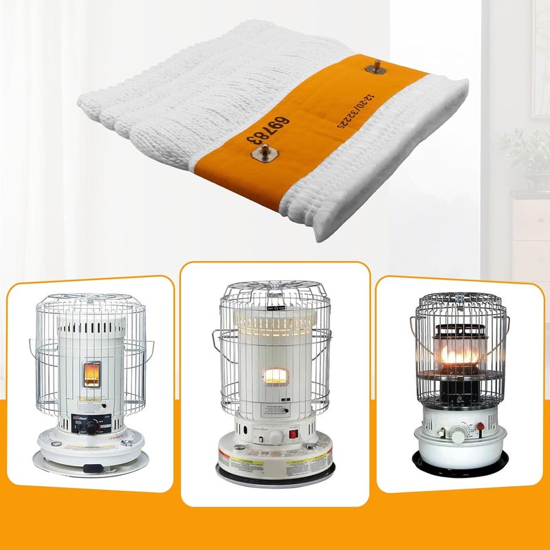 Screw Man 32225 فتائل الكيروسين لعالم الكيروسين KW-24C، DuraHeat DH-2300، Dyna-GLO CV-2300 و RMC-95C، Envirotemp Keroheat CV-2300، فتائل بديلة لسخانات الكيروسين - Image 3